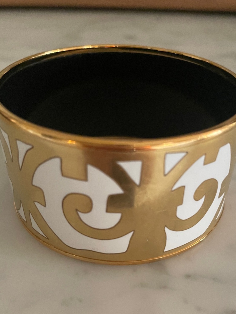Hermes enamel bangle